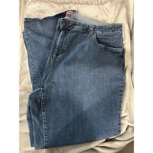 SMITH'S Plus Size Jeans Size 22W Bootcut Stretch Dungarees High Rise Cowgirl